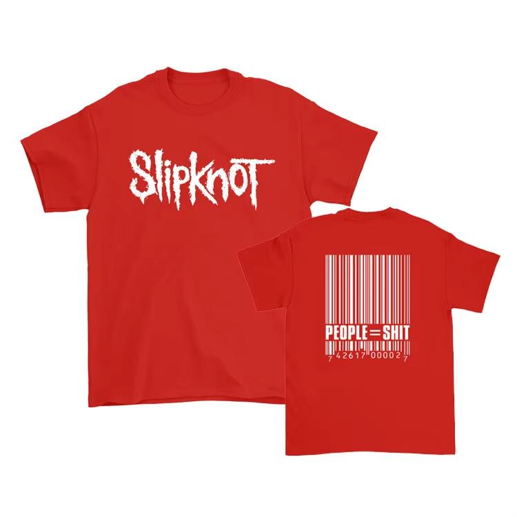 Prepare For Hell Tour Shirt Heavy Metal Cotton Tees Unisex Rock Band Tshirt Unisexs Slipknots Double Sided Print Shortsleeve Tops