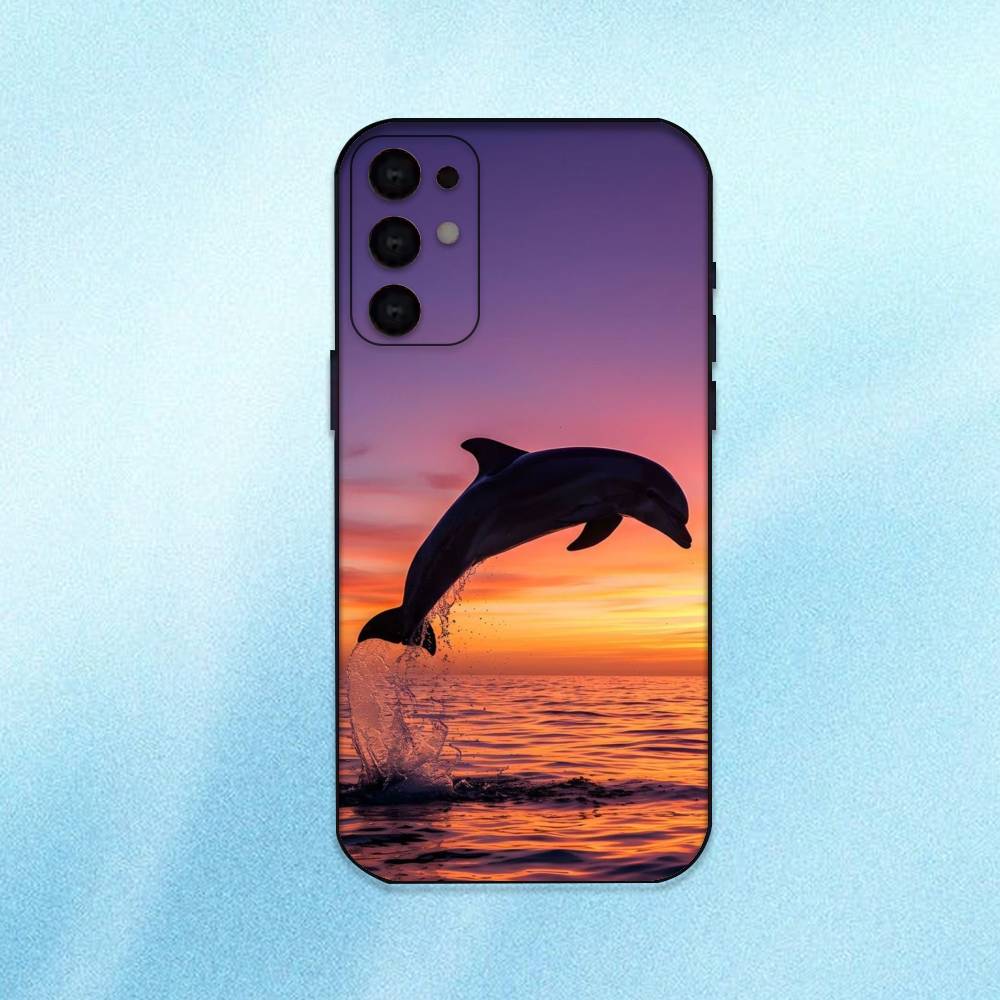 natural scenery Phone Case For Samsung S25,24,23,22,30,21,10,9,Ultra,Plus,Lite Soft Black Case