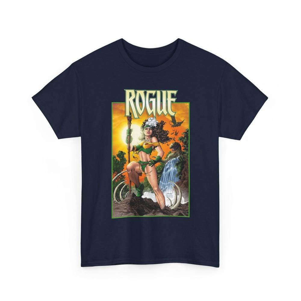 Rogue T-Shirt - Jim Lee Art - X-Men Mutant - Savage Land - 1990s - Marvel Comics