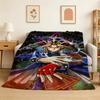 Cartton Y-Yu Gi O-Oh Japan Anime Game 3D Flannel Blanket Soft Throw Blanket Art For Home Decor Bedroom Bed Sofa Picnic Fans Gift