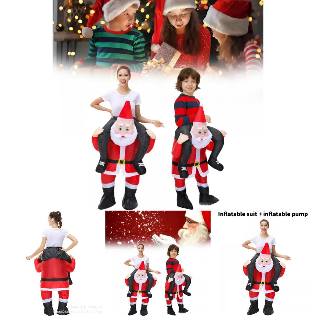 Santa Claus Inflatable Costume For Holiday Events And Parties