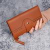 Ins Style Wallet Women's Long 30% Folding Student Clutch Bag High Color Value
