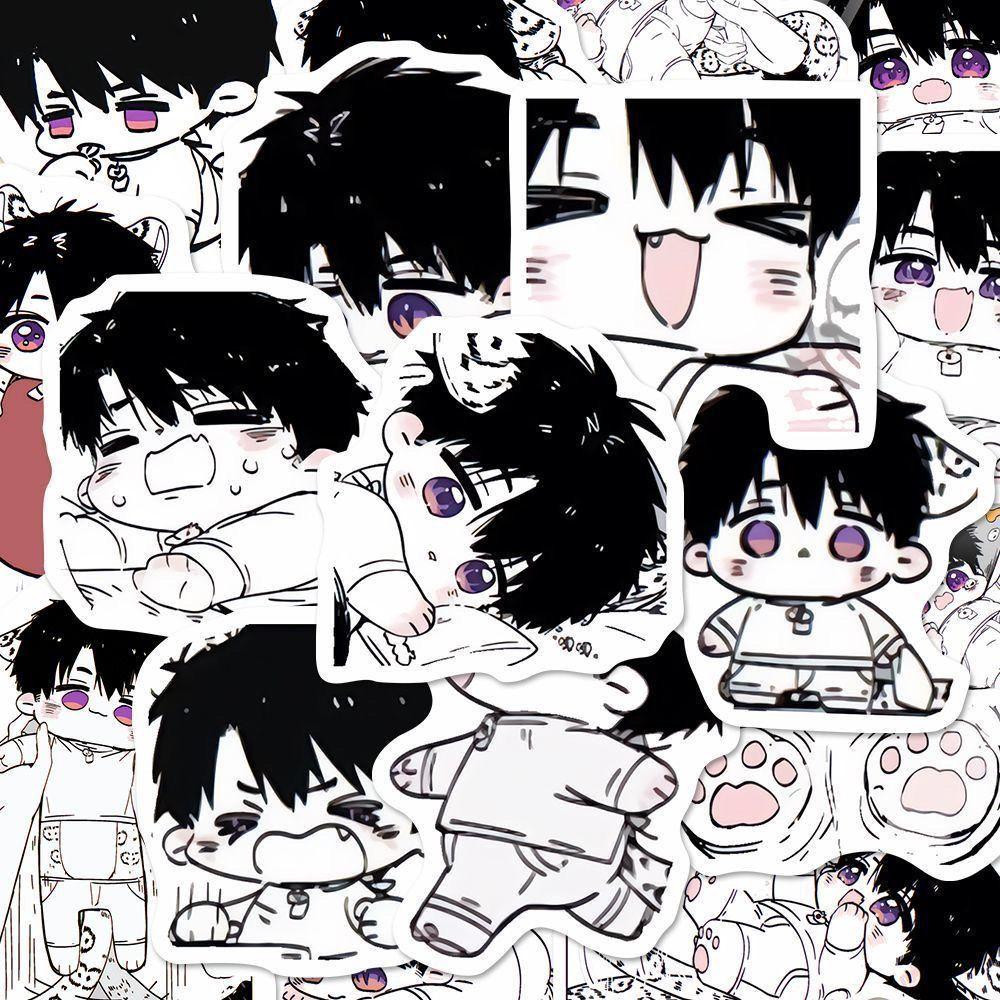 Hot Game Love and Deepspace Stickers Sylus Xavier Zayne Rafayel Caleb Cartoon Cosplay Character Stickers Decorate Prop Gifts