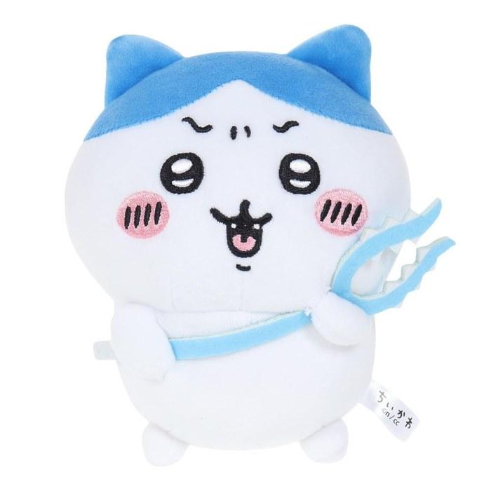 Chiikawa Potetama Plushie Hachiware Sasumata (Approx. H160 X W140 X D100mm)