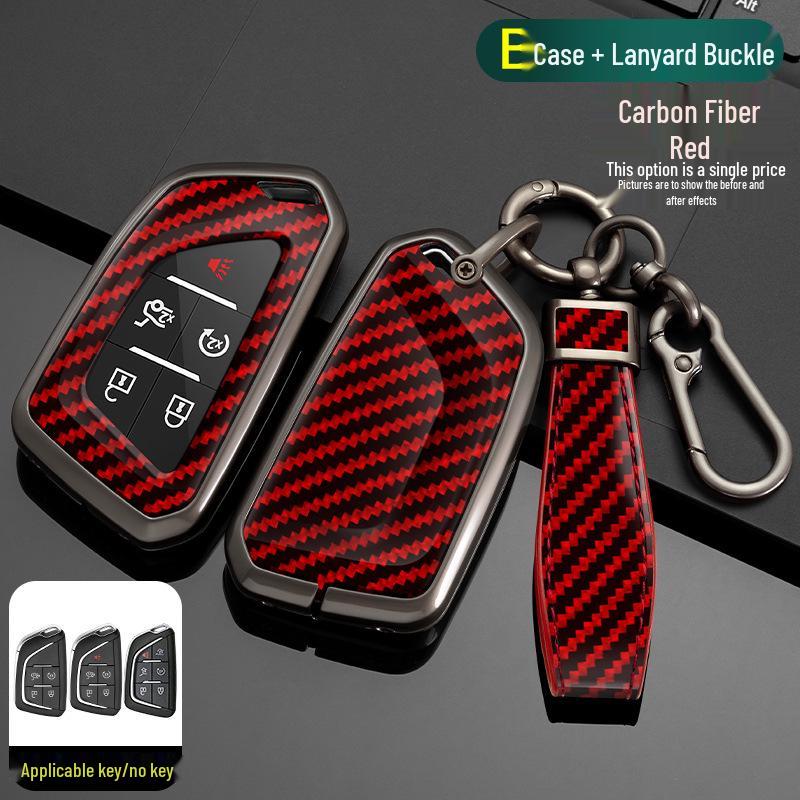 Cadillac Key Case: Fits XT5, CT5, XT6, XT4, CT ATSL, CT4, XTS - Shell Bag with Buckle