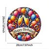 LED Marquee Birthday Sign 16 Color Remote Wall Decor Light Up Home Bedroom Living Room