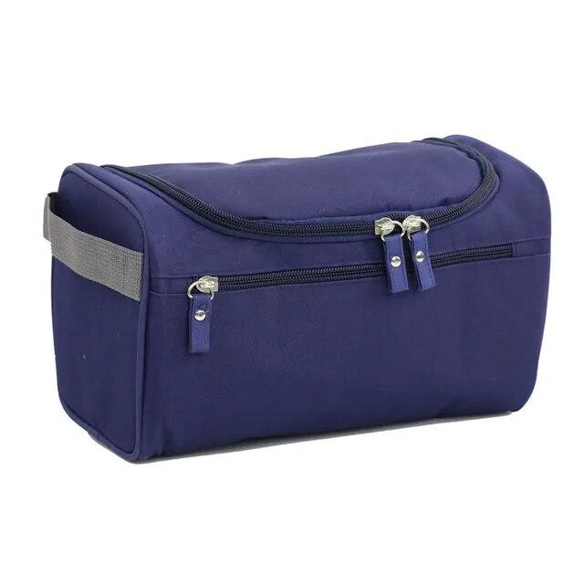 Menn Vintage Luksus Toalettveske Reise Nødvendig Business Kosmetisk Makeup Cases Mann Hengende Oppbevaring Organizer Vaskeposer