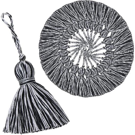 amokk Толстые Маленькие Кисточки для Закладок с Петлей для Подвешивания Милые Кисточки для Поделок Изготовления Украшений 2,9 дюйма 24 шт. (зеленый)