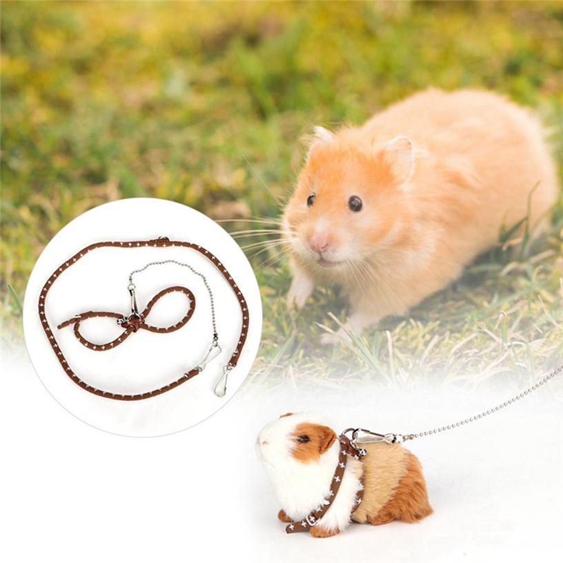 Buy Elastic Adjustable Pet Hamster Leash For Rat Hamster Pet Leashes