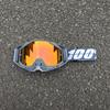 Occhiali da sole da moto classici per fuoristrada all'aperto 100% per la guida, occhiali protettivi per casco resistenti al vento e alla sabbia, equipaggiamento fresco per mountain bike