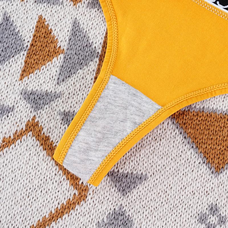 Women Seamless Cotton Thongs Comfortable Panties G-string Low Waist Underwear