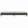 Łóżko Box Spring Bez Materaca Czarne 100X220 Cm Aksamit
