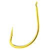100Pcs Boxed Haiyu Fish Hooks Barbed Gold Hooks Wild Fishing Long Shank Black Pit Fishing Tackle Supplies