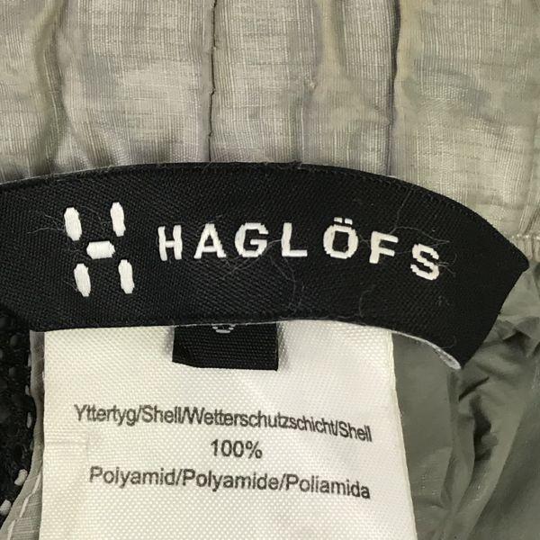 HAGLOFS Windbreaker Pants/Men's Size S/Black/Outdoor/Trekking(USED)