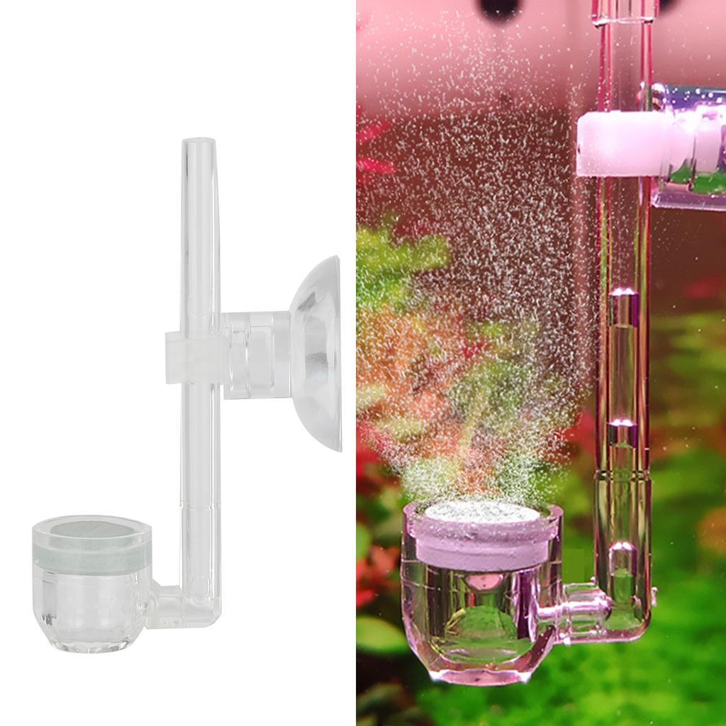 Mini CO2 Atomizer Diffuser Mini Carbon Dioxide Atomizer for Aquarium Fish Tank Accessories