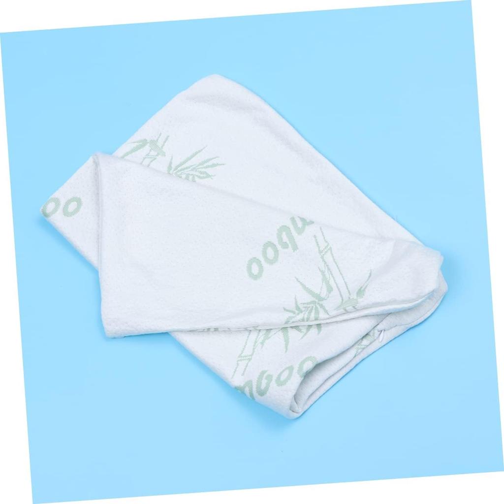 Artibetter Pillow Case White Sleepers Pillows Cover Latex Pillow Cover Neck Contour Pillowcase Memory Foam Pillows Cover Latex Foam Pillow Pillows