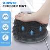 Exfoliation Silicone Foot Cleaning Massage Mat Non Slip Foot Scrubber Pad  for Daily Bath Use