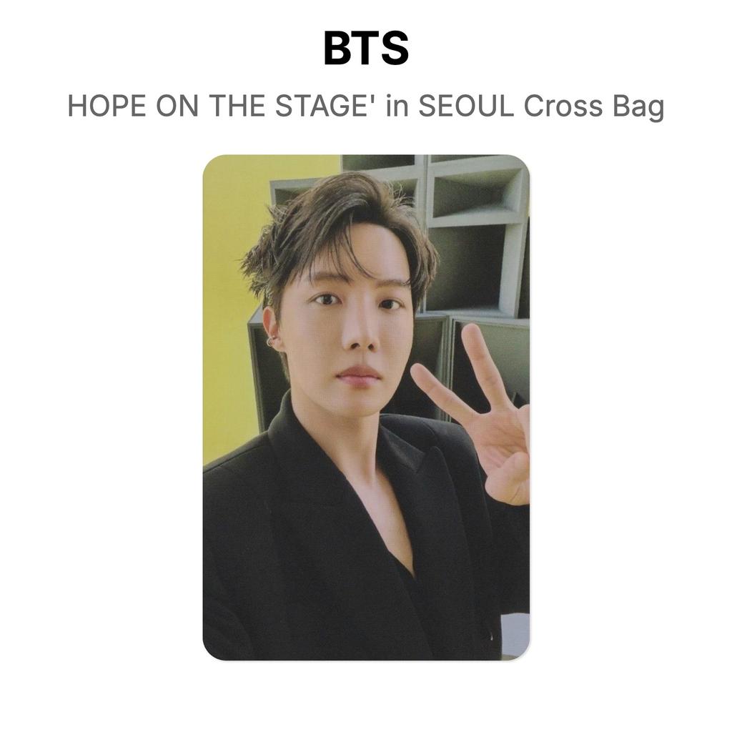 BTS J-Hope J-hope Tour 'HOPE ON THE STAGE' In SEOUL Cross Bag Official Photocard