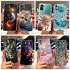 For Xiaomi Redmi Note 10 4G Case Note 10S New Fashion Painted Cover Soft Slim Phone Case For Redmi Note 10 Pro Max Note10 S Bags