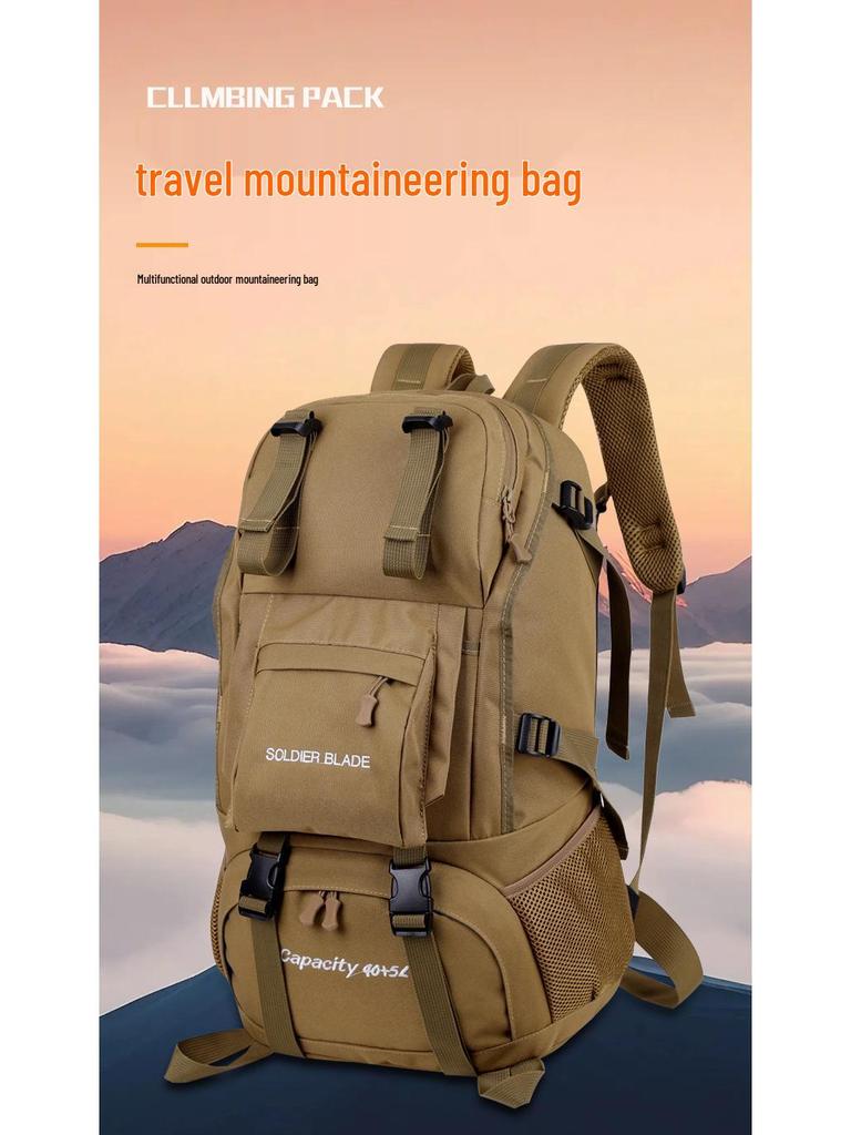 High-End Unisex Large Capacity Travel & Mountaineering Backpack