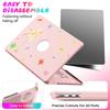 Pattern Printing Laptop Case for MacBook Air 13 Inch (2025)/(2024)/(2022)/M2 A2681/M3 A3113/M4 A3240 Notebook Kickstand Cover