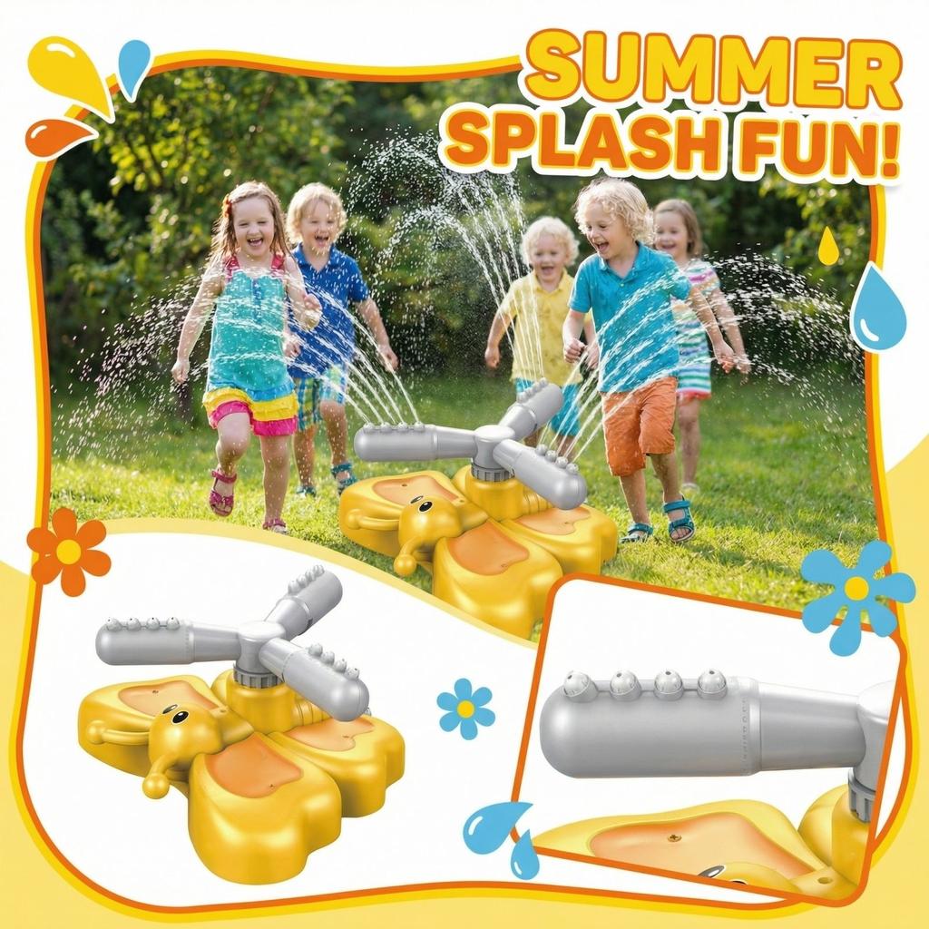 Sprinklers, Summer Bathroom And Outdoor Garden Sprinklers, Water Play Toys For Children