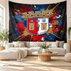 Braga FC Wall Tapestry, Soft Fabric Wall Hanging, Decorative Backdrop For Bedroom Home Wall Art