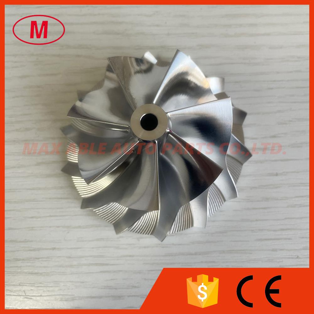 B58 reverse 58.00/76.13mm 7+7 blades LEP style ,high performance turbo milling/aluminum 2618/billet compressor wheel