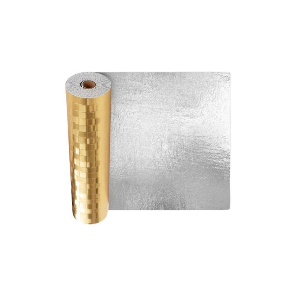 Waterproof 3D Wall Sticker PVC Gold Wallpaper  for Accenting Living Rooms Bathrooms Kitchens
