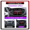 2Din Android Car-Play Car Radio,Lada Vesta 2015-2022,Multimedia Player Head Unit Stereo GPS Navigation BT WIFI,1+16GB