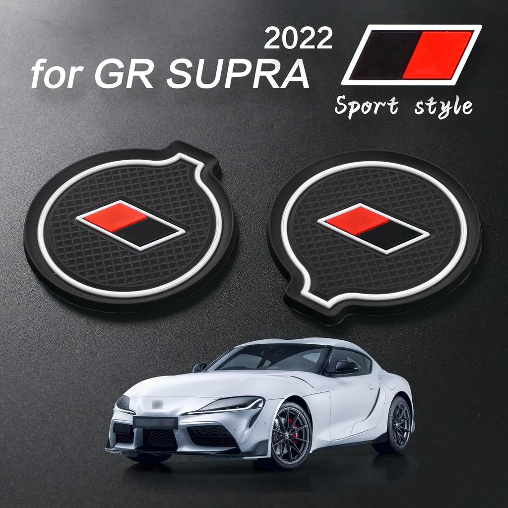 for Toyota GR Supra 2025 2025 Anti-Slip Gate Slot Cup Mat Accessories Non-Slip Door Groove Pad Coaster