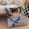 Classic Korean Handsome Singer BByun Baekhyun Cushion Cover Throw Pillow Cover Hidden Button Durable Polyester Chair Cushion