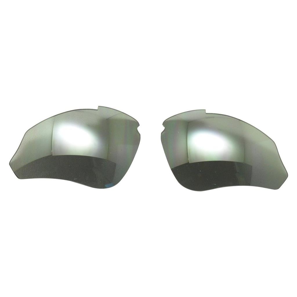 Goodman Lens Manufacture Replacement Lenses for Exception, Light Gray Silver Mirror EX-P104, Polycarbonate Sunglasses Lenses