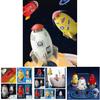 Conjunto de Brinquedos Aspersor de Água Foguete Espacial para Crianças