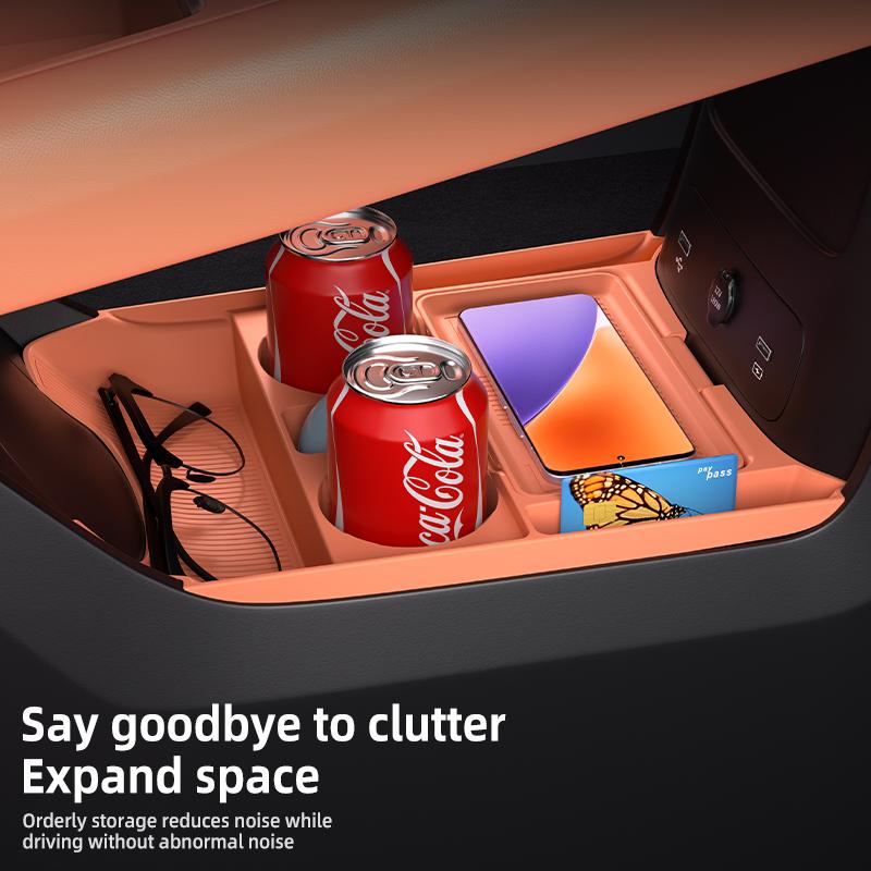 For DEEPAL S07 2024 2025 2026 Storage Box Center Armrest Hidden Box Cup Holder Organizer Interior Accessories