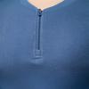 Autumn and Winter New Men's Standing Collar Half Zipper Long Sleeved German Velvet Warm Bottom Shirt Men's Hoodie