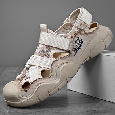 Herren-Wassersandalen mit geschlossener Zehenpartie, Outdoor-Wanderschuhe