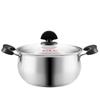 COOKER KING Curved 304 Stainless Steel Soup Pot