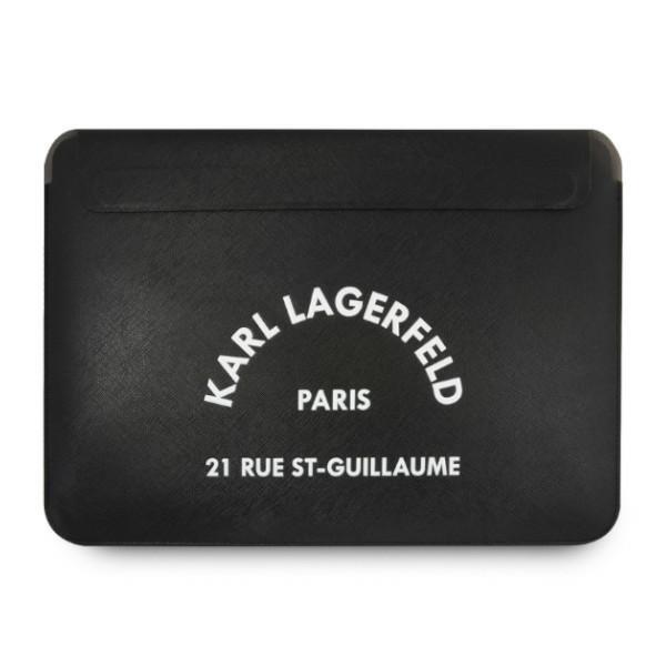 Karl Lagerfeld Sleeve Klcs133Rsgsfbk 13Czarny/Black Saffiano Rsg