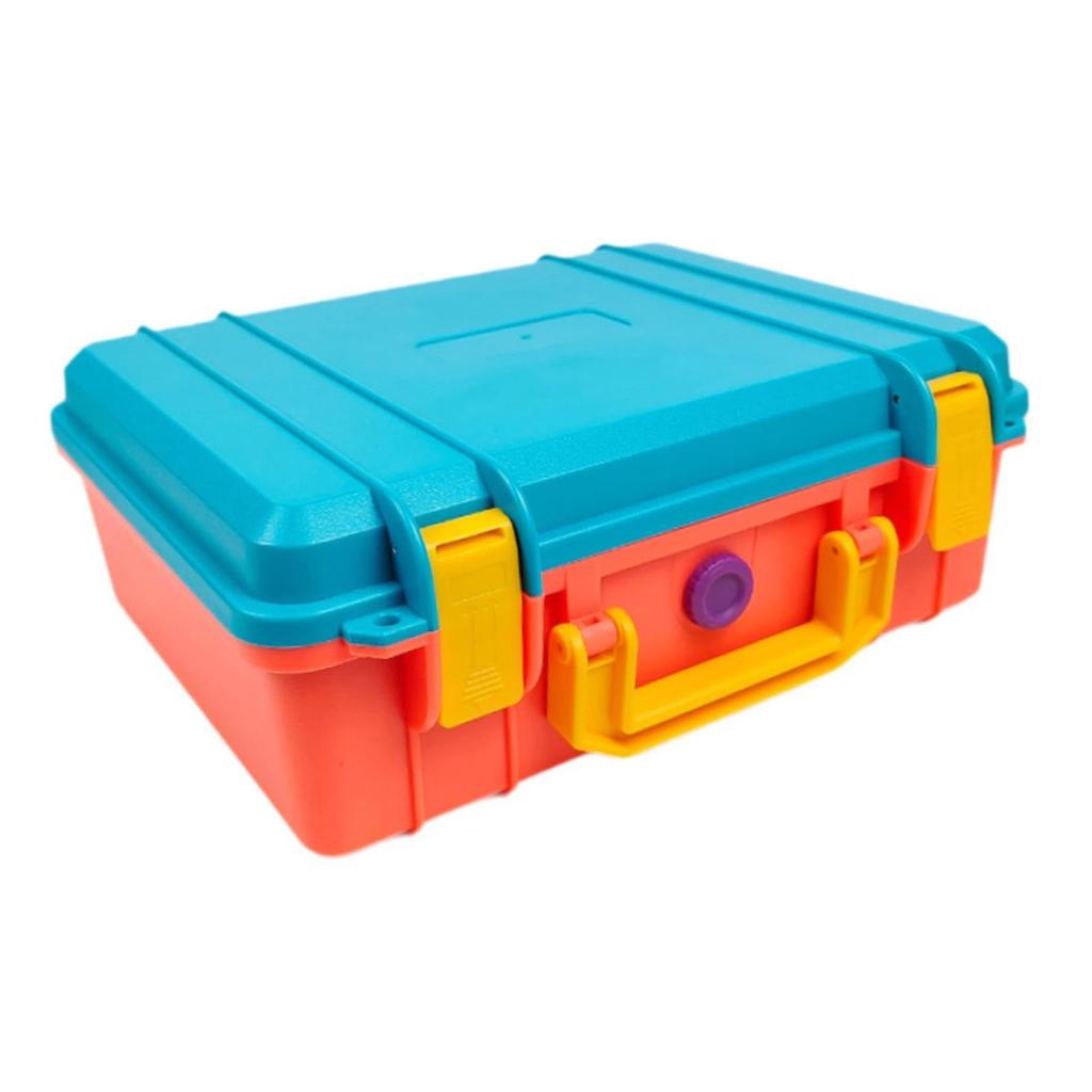 Pressure Resistant Waterproof Tool Organizer Colorful Storage Box Hard Case For Outdoor Maintenance Workers