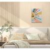 pirational Quotes I Am Brave Kind Loved Framed Canvas Wall Art Decor 11×14 inch, Positive Affirmations Print Painting Artwork Home Wall Decoration