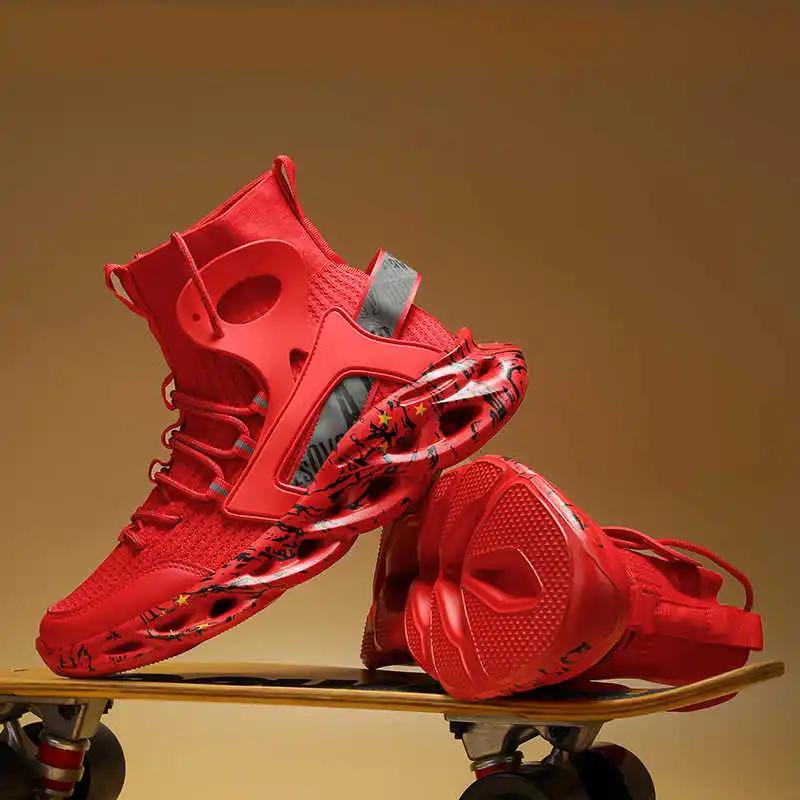 Fashion In The Forest Platformed Men's Deodorant Casual High Brand Sneakers Mother Shoes Sports Super Sale Shouse Affordable Price