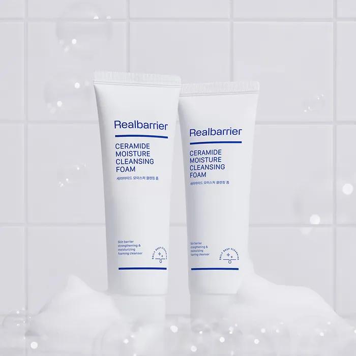 Real Barrier Ceramide Moisture Cleansing Foam 80ml x 2