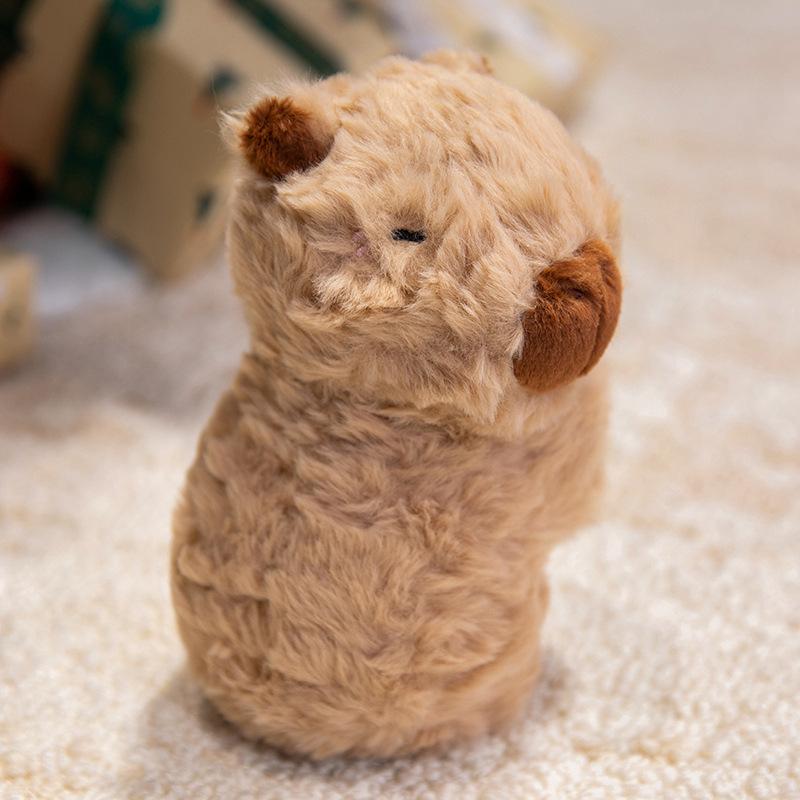 

Animal unicorn deer snapping circle plush toy doll Kapibara bracelet children s doll 25*18cm（0.1kg）