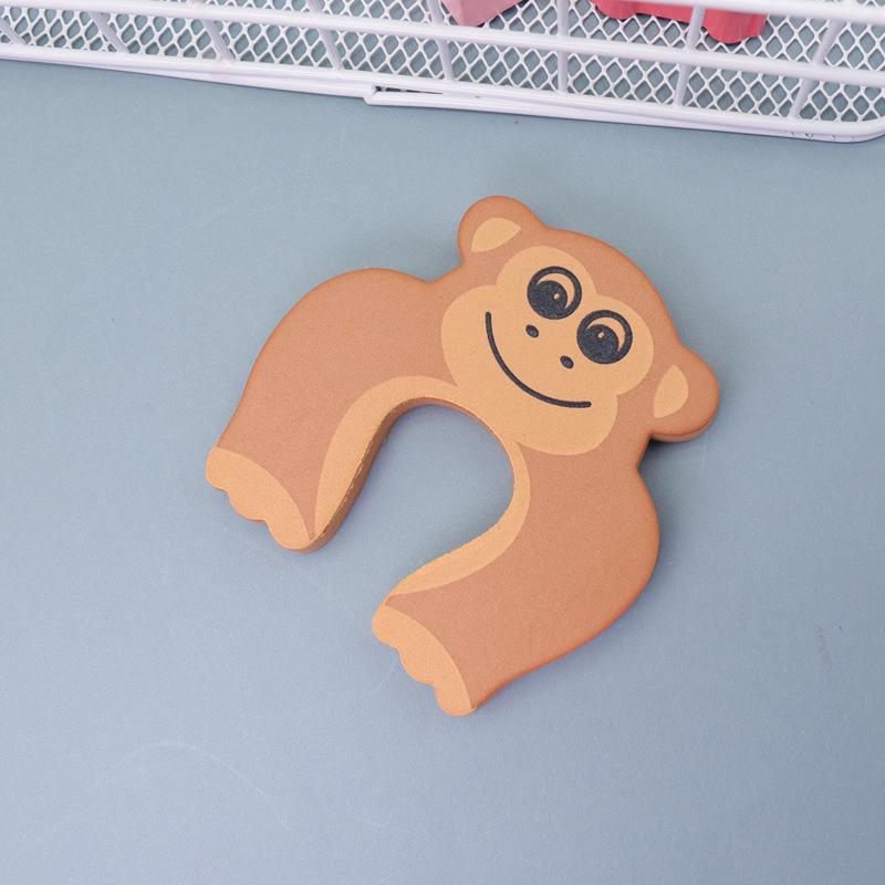 11-Color Cartoon Safety Door Stopper for Kids - Thick EVA Door Clip