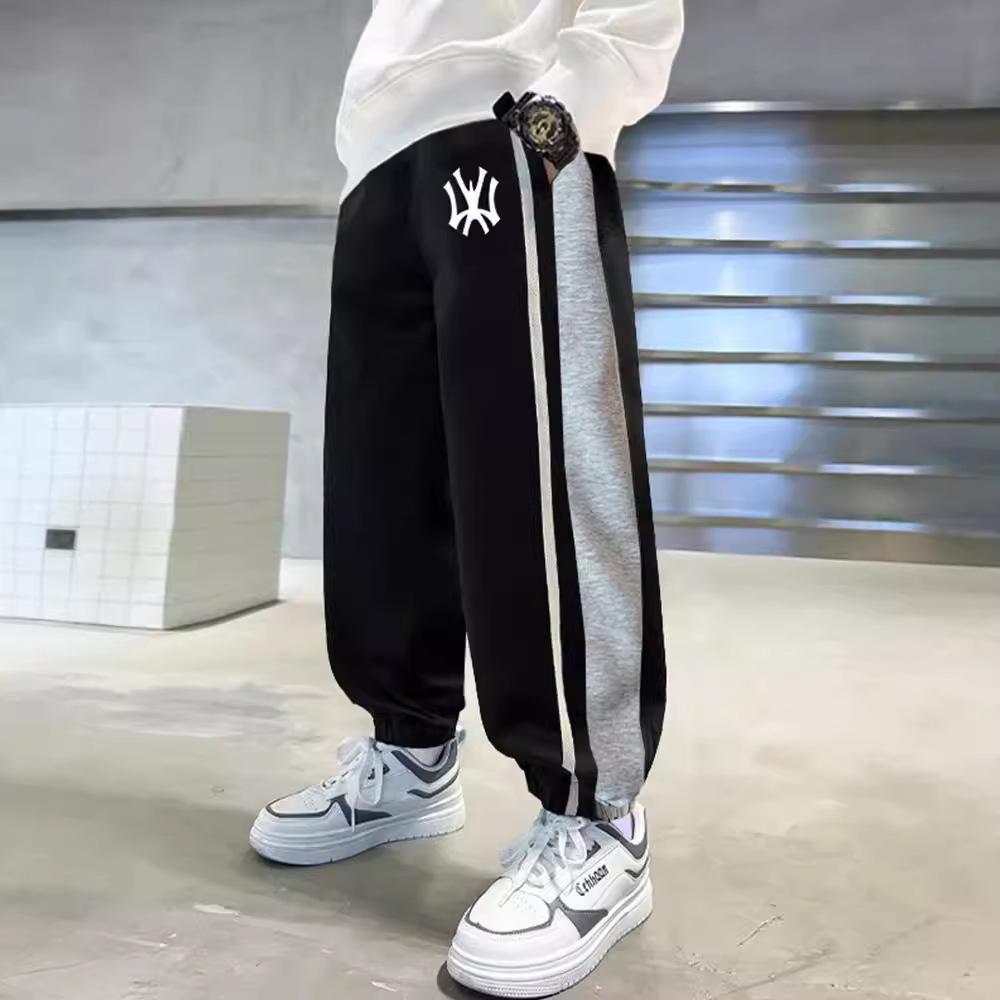 2024 Boys' Trendy Autumn Sweatpants: Stylish Sportswear for Young and Teen Boys