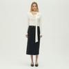 EBM Modern Belted Long Skirt Emq8Wsk010