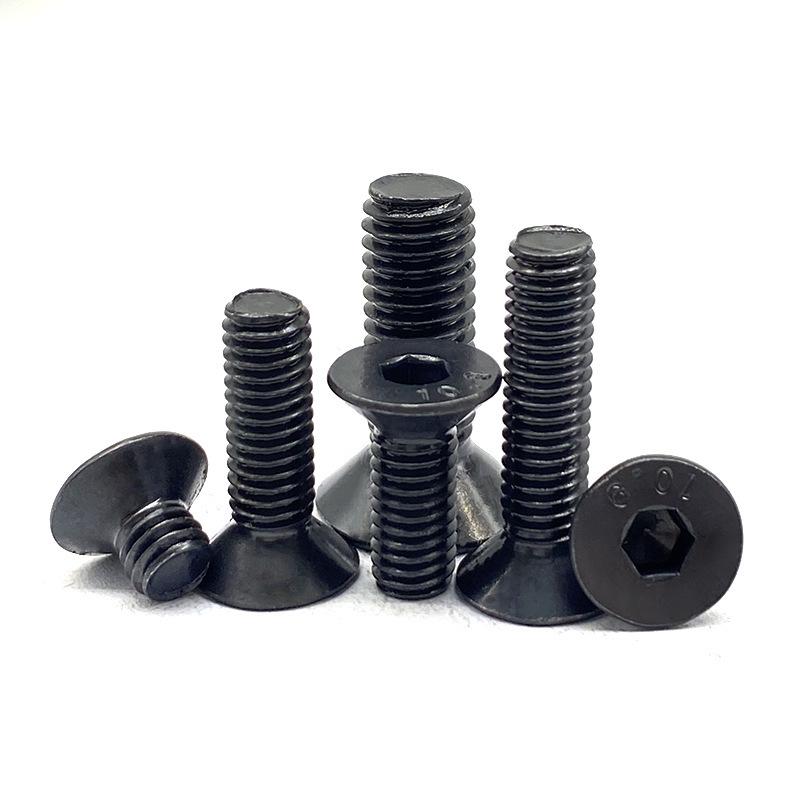 Imperial Hardened Countersunk Hex Socket Cap Screws, Grade 10.9, Flat Head Bolts (Sizes: 3/16, 1/4, 5/16, 1/2)
