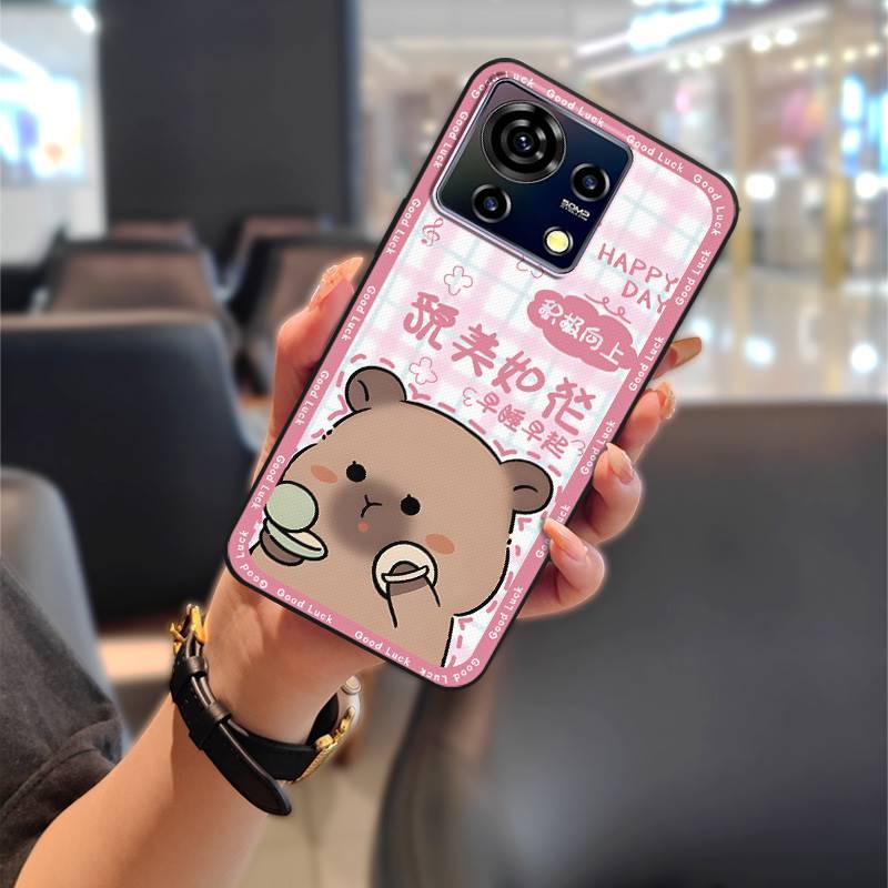 Graffiti Fashion Design Phone Case For ZTE Blade V50 Vita Silicone Protective Cute Durable Shockproof TPU Phone Pouch