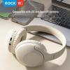 ROCK Over-Ear Bluetooth 5.2 Active Noise Cancelling Headphones